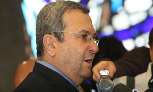 Defense Minister Ehud Barak.