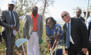 Ivory Coast’s First Lady Plants Tree in Friendship Forest ...