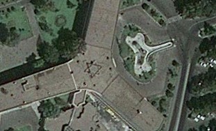 Satellite Pic of Teheran Airport shows Magen David