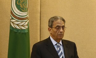 Arab League Secretary-General Amir Moussa.