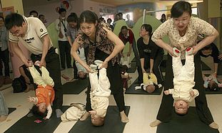Baby Yoga in China