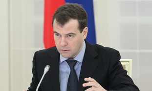 Russia's President Medvedev
