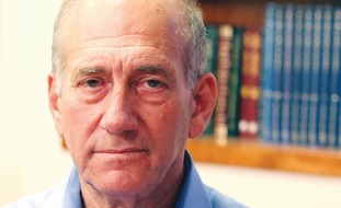 Former prime minister Ehud Olmert.