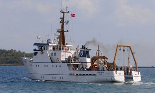Turkish Seismic exploration vessel Piri Reis