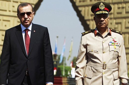 Erdogan visits Egypt 