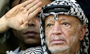 Deceased PLO chairman Yasser Arafat