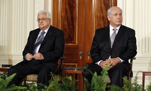 Prime Minister Netanyahu and PA President Abbas
