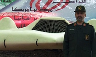 Hajizadeh and downed US drone