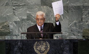 PA President Mahmoud Abbas addresses UNGA
