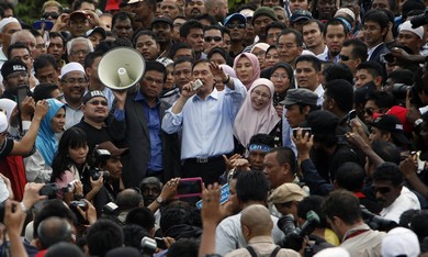 Malaysia's opposition leader Anwar