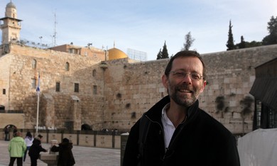 Likudnik Moshe Feiglin at the Kotel