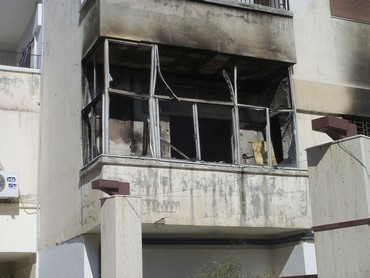 Damaged property in Homs, Syria (Reuters)