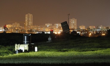 Iron Dome battery in Ashdod