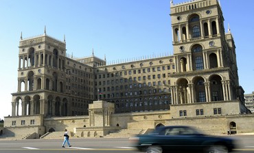 Government building in Baku, Azerbaijan