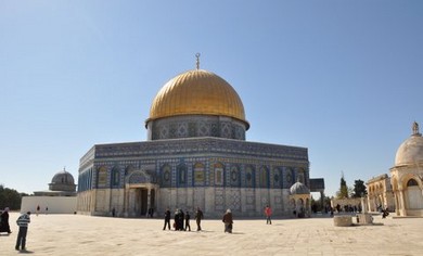Dome of the Rock on the Temple Mount