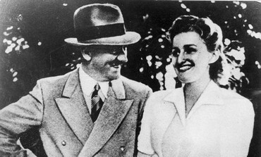 Eva Braun with Adolf Hitler