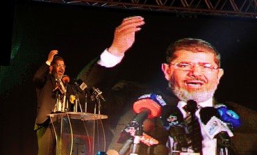 Muslim Brotherhood candidate Mohamed Mursi 