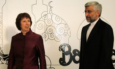 Catherine Ashton, Iranian negotiator Saeed Jalili