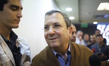 DEFENSE MINISTER Ehud Barak