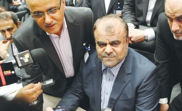 IRANIAN OIL Minister Rostam Qasemi