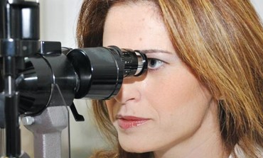 Eye examination - Photo: Courtesy Rabin Medical Center