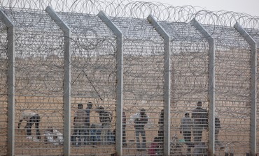 Migrants at Egypt border 