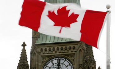 Canadian flag at Parliament in Ottawa [file photo]