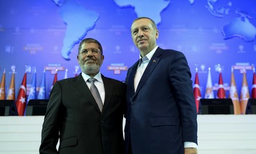 Leaders during AK Party congress in Ankara