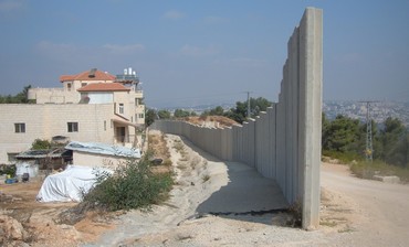 West Bank barrier in  Battir 