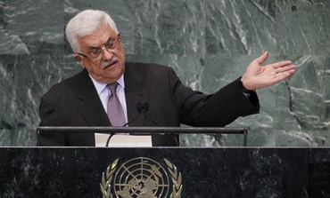 PA President Mahmoud Abbas at the UN