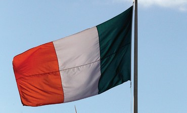 THE IRISH flag flies