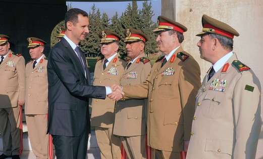 Assad and generals 521