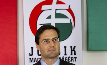 Jobbik political party leader Gyongyosi