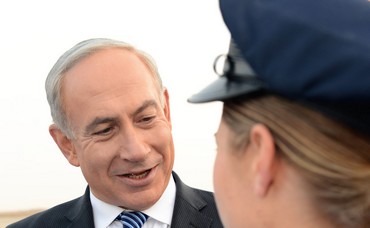 Prime Minister Binyamin Netanyahu at IAF ceremony