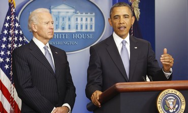 Obama, Biden deliver address on fiscal cliff.