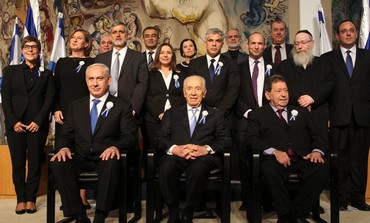Heads of party lists for 19th Knesset February 5, 2013