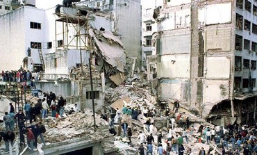 Bombing of Argentine Israeli Mutual Association (AMIA), killing 85 people, in July 18, 1994 