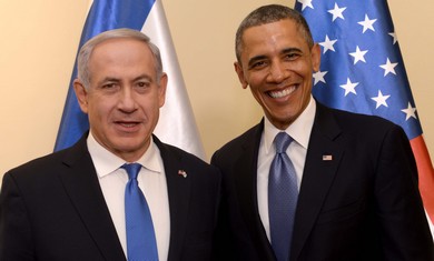 US President Obama and Prime Minister Binyamin Netanyahu, March 20, 2013.