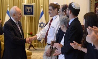 Peres meets with Rabbinical Assembly members