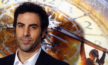 Actor Sacha Baron Cohen attends the premiere of "Hugo" 