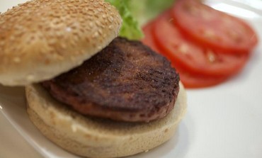The world's first lab-grown beef burger.