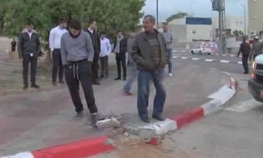 Rocket damage in Sderot, March 12, 2014