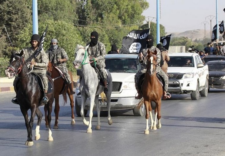Islamic State Militants Parade In Mosul (Photo: Reuters)