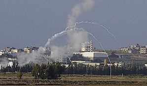 Barrage of rockets, mortar shells from Gaza hits South