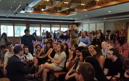 nir barkat protest
