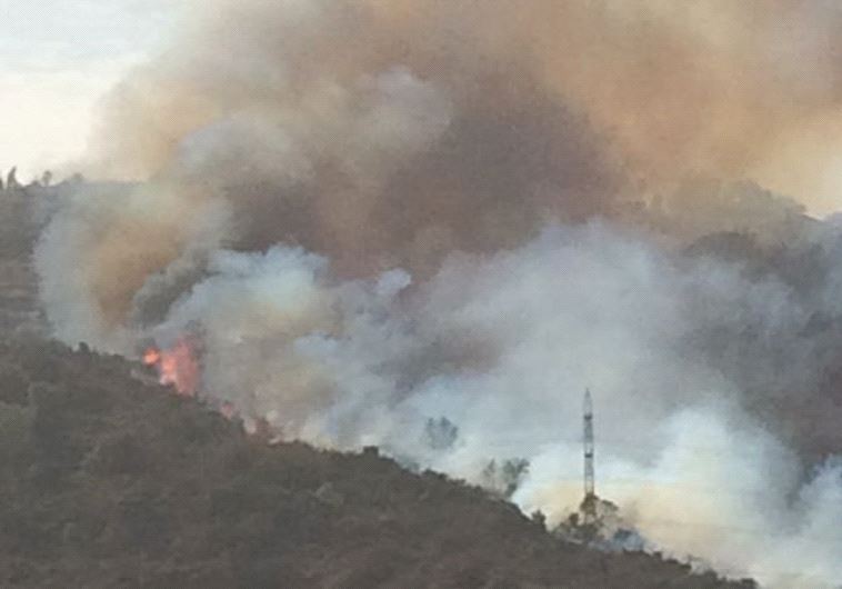 Fire in Zichron Yaakov 22/11/1016