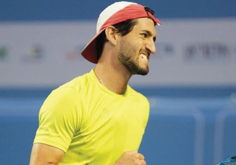 Israeli tennis player Amir Weintraub