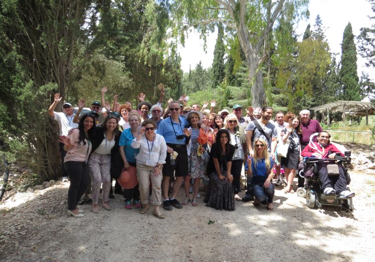 JNF USA solidarity delegation in Northern Israel, May 2015. Photo: Yoav Devir 