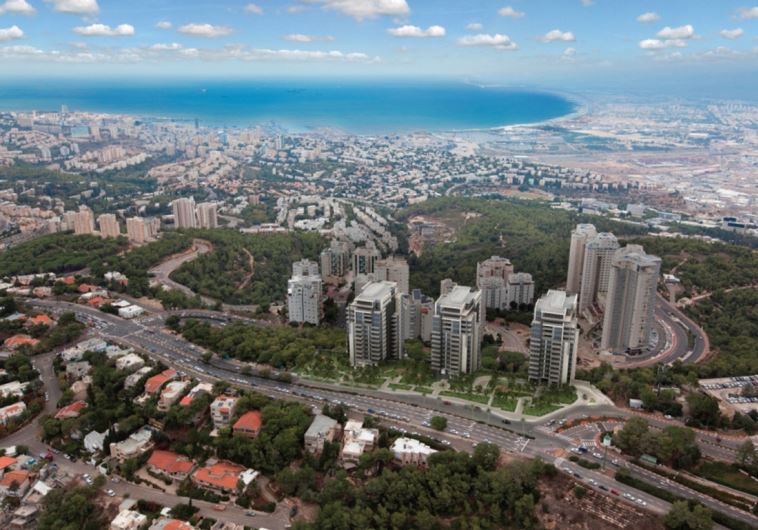 Aerial view of Haifa