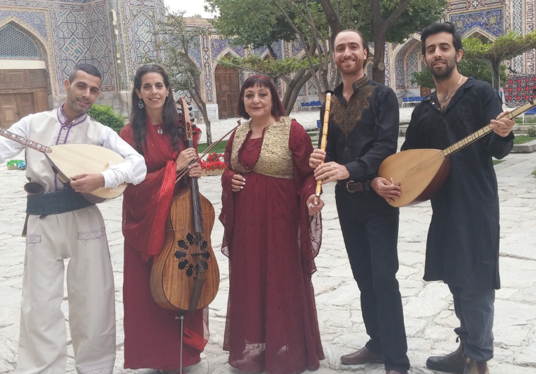 ISRAELI MUSICIANS (from left): Haim Itzhak, Rali Margalit, Ilana Eliya, Elad Kimchi and Idan Elmalem